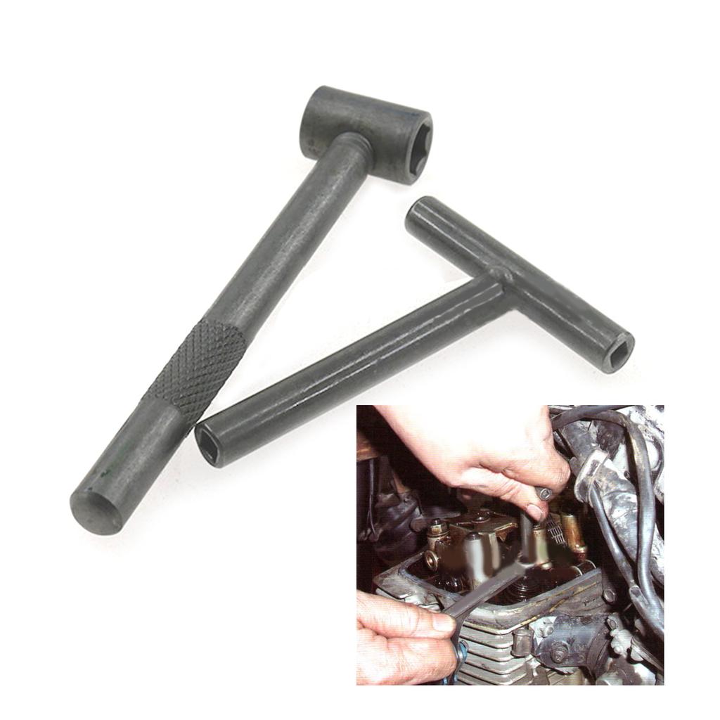 Valve Clearance Adjustable Wrench for Motorcycle Square Hexagon Socket T-Spanner