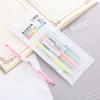 1 Pack Stationery Double Writing Creativity Multicolor Dual-ended Cute Art Marker Graffiti Highlighter