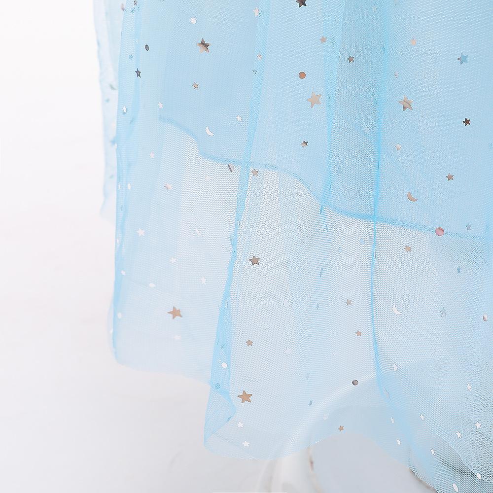 Детские платья для девочек, платье, костюмы принцессы для косплея, детские праздничные рождественские сетчатые платья, подарок, одежда для девочек