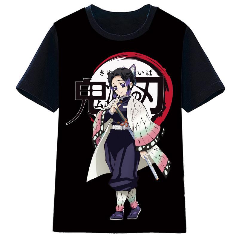 Детские футболки, футболка для мальчиков с рисунком аниме, футболка с 3D-принтом, модные повседневные топы с принтом, летняя одежда с короткими рукавами