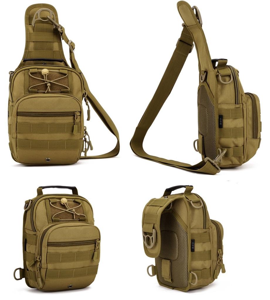 Подходит для iPad, доступен в 7, идеально для кроссбоди, для улицы, черный [PHOENIX IKKI] 4-сторонний дизайн, 4 цвета, камуфляж, водонепроницаемый, дышащий, унисекс,