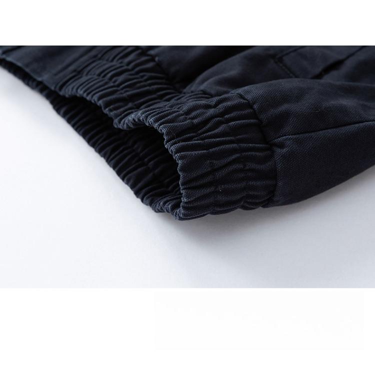 Универсальное пальто Минималистичная хлопковая куртка высокого класса Мужская куртка 2026 года Выстиранная Под старину Лацкан Мужская Весенне-осенняя одежда Дышащая Рабочая Повседневная куртка