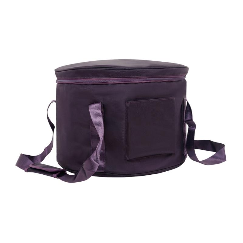 Portable Thicken Singing Bowl Carry Bag with Handle Carrying Cases Padded Travelling Bag Yoga Singing Bowl Carriers Bag