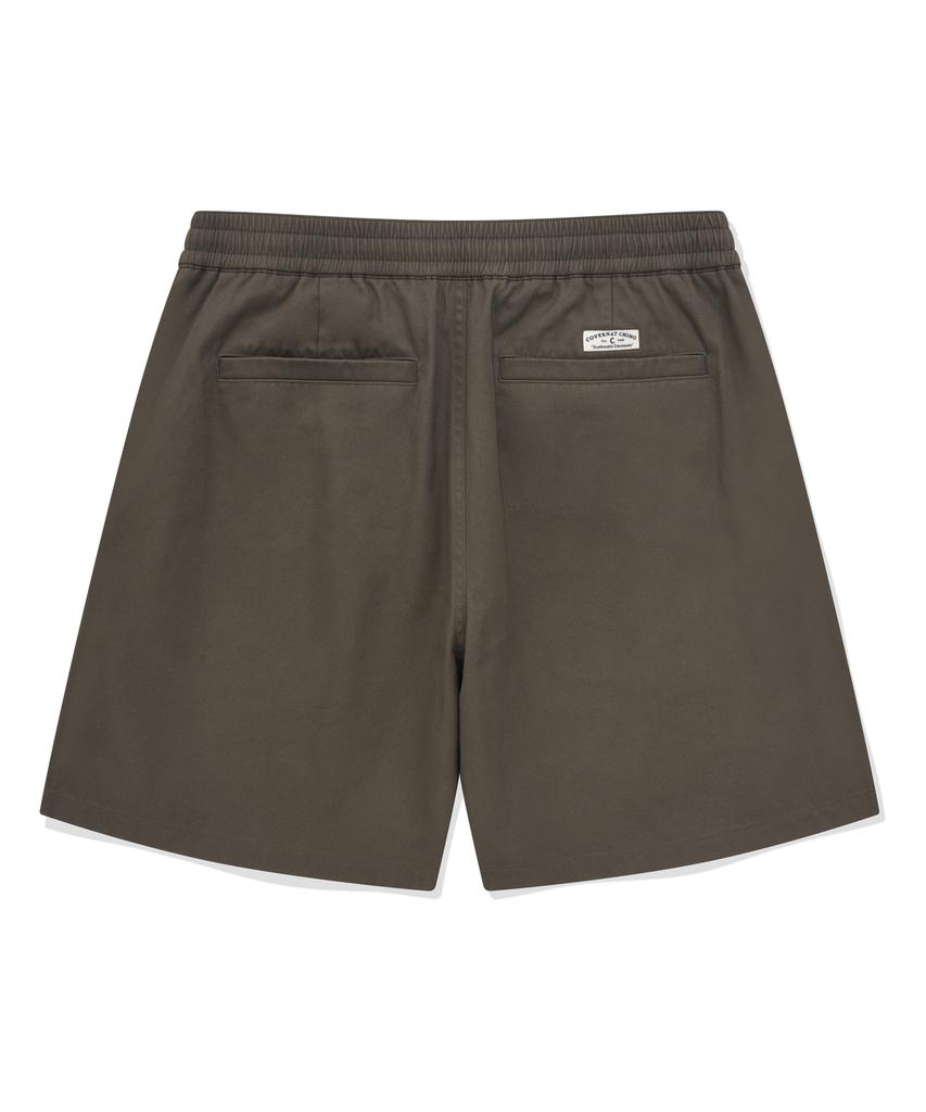 COVERNAT Regular Chino Shorts Khaki