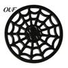 Heavy Duty Metal Pot Holder Enameled Cauldron Cast Iron Trivet, Spider Web for Non Slip Table Trivet Kitchen Countertop, Heat Resistant Hot Pots Pans