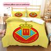 CD Aoiz  Pattern Bedding Quilt Set  Home Decoration  Gift (1 * duvet cover + 2 * pillowcase  without core)
