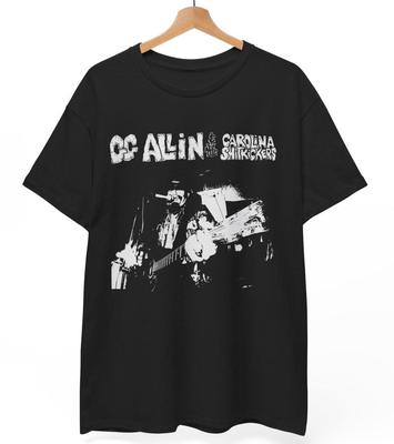 Винтажная футболка GG Allin: Панк, Граиндкор, Трэш, Хейткор Рок Мерч S-5XL