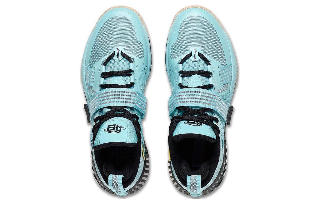 Li Ning Fury Comfortable Breathable And Lightweight Low top Basketball Shoes Men's Blue ABFT027-3