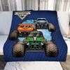 Супер Узоры Monster Jam Плед Монстр-Трак Фланелевый Плед Уютное Покрытие для Дивана Плед Супер Мягкая Простыня Матрасы
