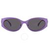 Dark Grey Oval Ladies Sunglasses Ve2263 150287 56