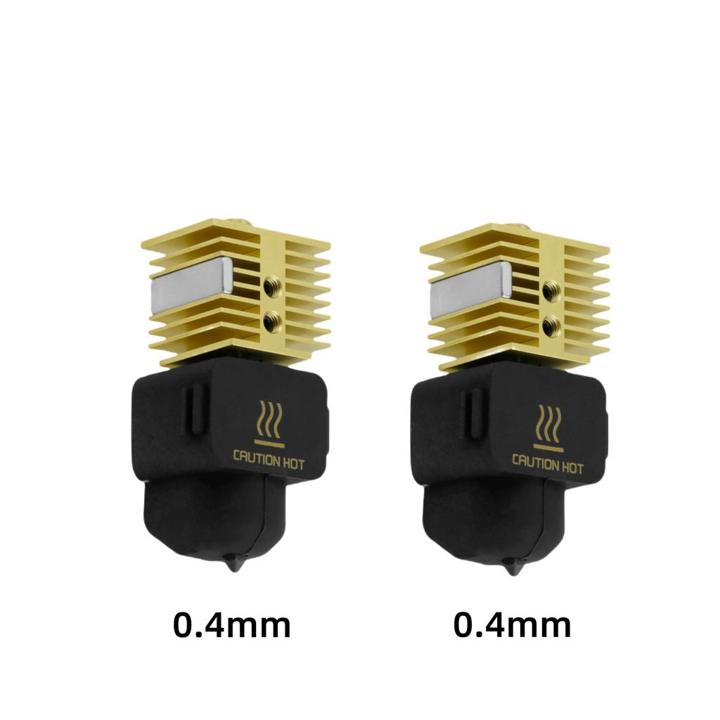 For Bambu Lab A1/A1 Mini/A2L Assembly Hotend with 0.2/0.4/0.6/0.8 Brass Hardened Steel Nozzle For Bambulab A1 3D Printer Parts