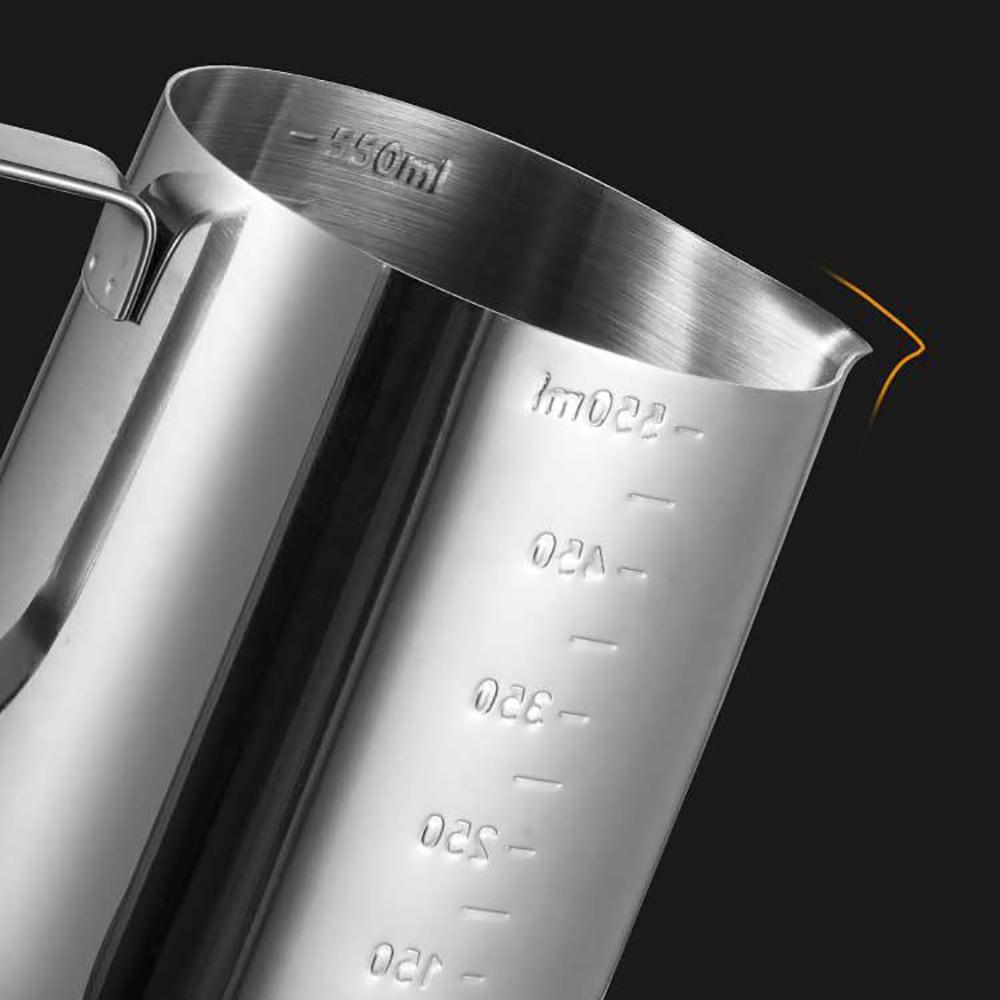 1 шт., кувшин для молока для кофе, латте, кувшин для вспенивания молока, кувшин из нержавеющей стали, кувшин для эспрессо, бариста, горшок для молока, аксессуары для кофе