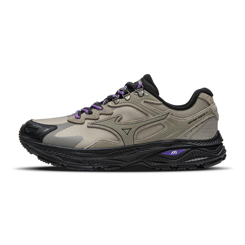 Mizuno Racer S Water-Resistant Outdoor Durable Non-Slip Comfortable Casual Low-Top Running Shoes Unisex Sneaker Khaki D1GH263502