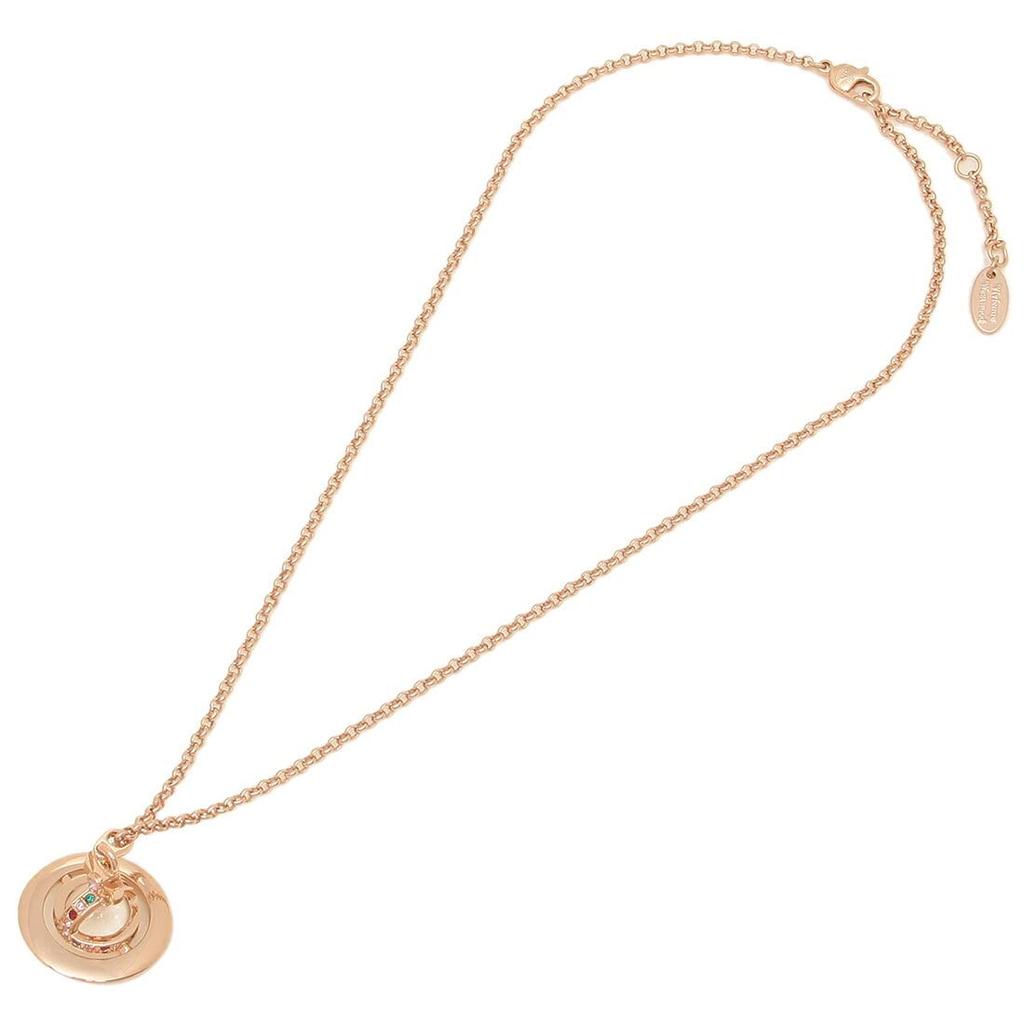 Vivienne Westwood Necklace 63020097 G002 New Tiny Orb Pink Gold [Item]