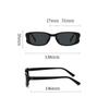 Classic Y2k Luxury Small Frame Square Sunglasses Women for Men Vintage Punk Sun Glasses Popular Hip Hop Shades