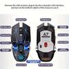 A7 2.4G Wireless Wireless Silent Gaming Mouse Seven-color RGB Lighting 3600DPI Rechargeable Gaming Mouse Pc Gamer Accessories