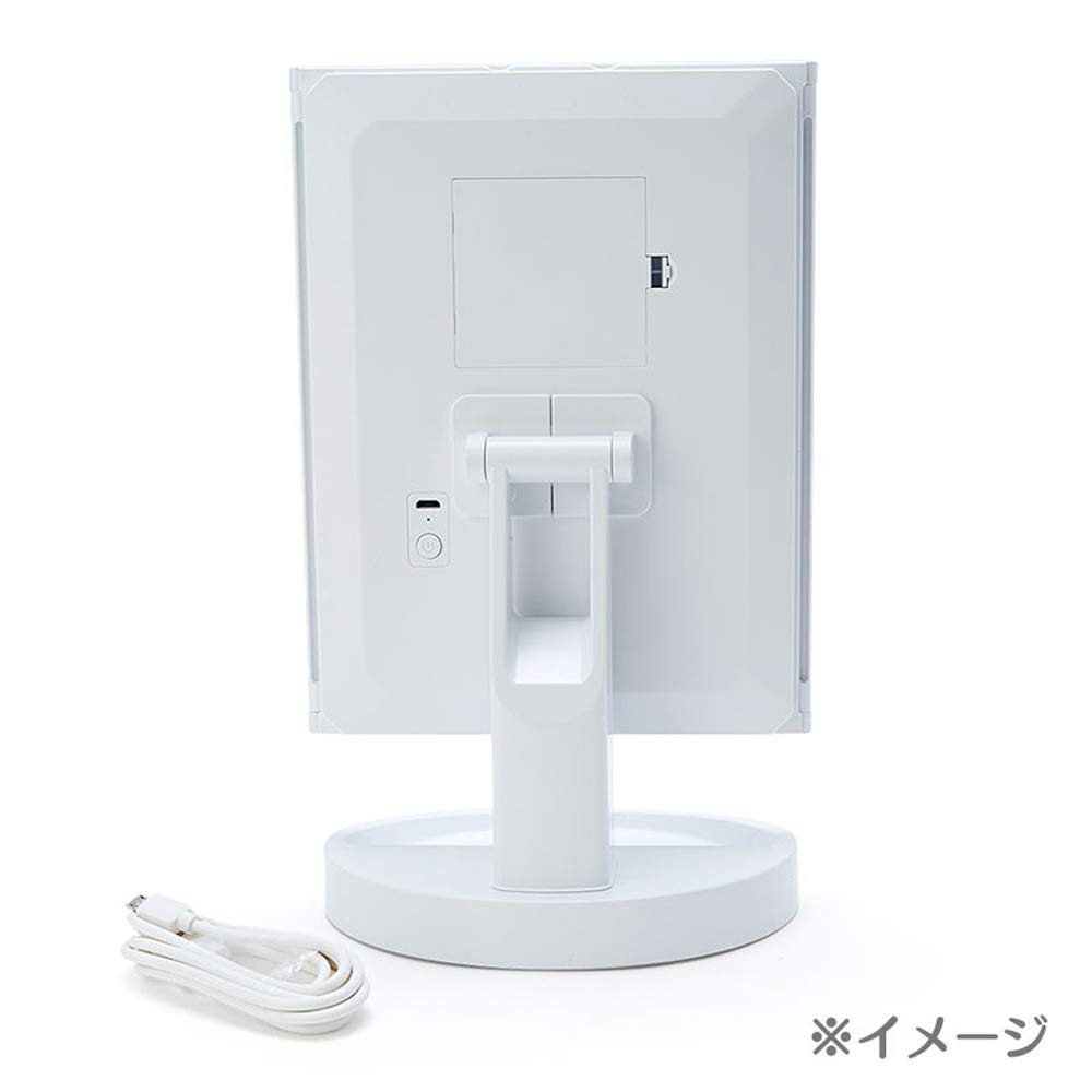 Зеркало с подсветкой Sanrio Kuromi, прибл.. 33,5 х 12 х 28,5 см (с открытой дверью), АБС-пластик, стекло, 064271