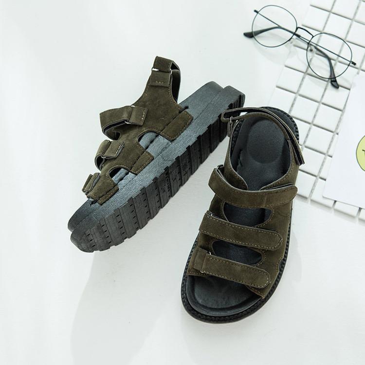 Versatile And Comfortable 2018 Summer Women's Thick Bottom Lightweight Casual Beach Sandals