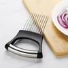 Yousheng Stainless Steel Onion Cut Holder for Slicing Vegetable Slicer Cutter for Potato Tomato Lemon Kitchen Chopper Assistant Tool Meat Tenderizer