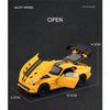1/32 Dodge Viper ACR SRT Модель спортивного автомобиля из сплава Литые металлические трековые гоночные автомобили Модель автомобиля Звук Свет Симуляция Детские подарки
