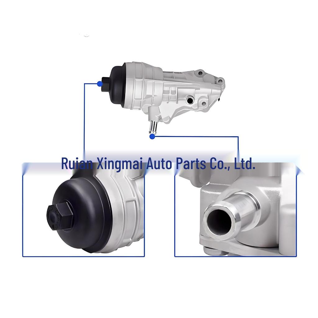 Mercedes Oil Filter Housing for 2701800810, 2701800610, and 2701800500 Models