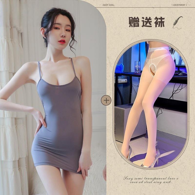 Sexy clothes sexy suspender nightgown super saucy bed teasing temptation passion suit small chest transparent woman