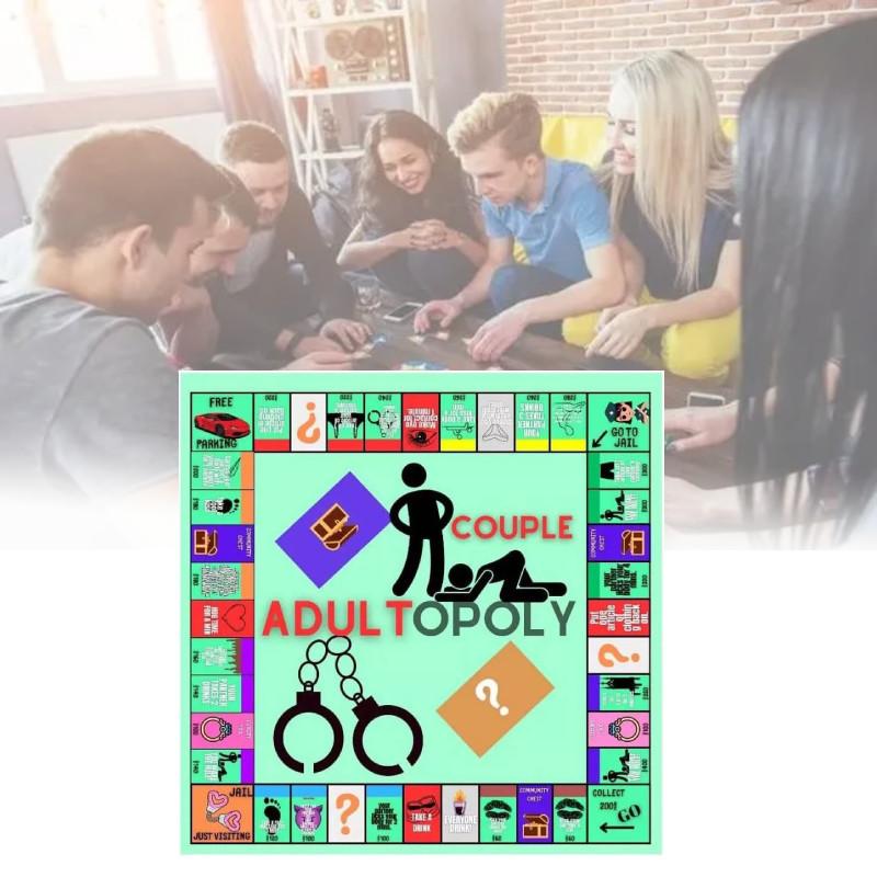 Романтическая взрослая пара Ночная доска для веселого опыта свидания