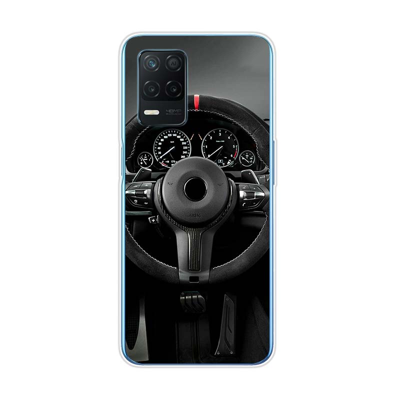 Спортивный автомобиль для Realme 8 8i V3 V5 GT Neo Flash Edition Explorer Master Neo2 Narzo 30 50i 50A C21Y чехол для телефона