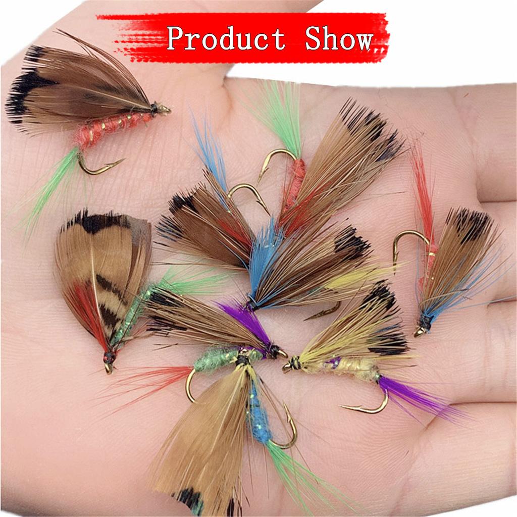 5/10 шт./кор. мушки для ловли форели искусственные насекомые моль бабочка приманка приманки