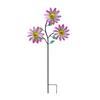 Metal Garden Stakes, Windmill Decorative Garden Stakes, Colorful Metal Flowers, Decorations, Suitable For Indoor And Outdoor Use