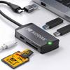 Kodak USB-C концентратор USB 3.0 Type-C порты с адаптером для карт MicroSD SD-кардридер для телефонов, планшетов, MacBook, ноутбуков(Требуется OTG)