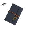 Embossed Leaf Texture Journal Vintage Faux Leather Journal, A5 A6 A7 6 Ring Loose-Leaf Notebook Durable Writing with Retro Metal Pendant for Writing,