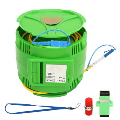 OTDR Пусковой Кабель Бокс Элиминатор Оптического Волокна SM Одномодовый SCUPC к LCUPC Инструмент для Тестирования 1000 метров