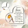 Heartfelt Memorial Plaque - Sympathy Gift for Loss of Loved Ones