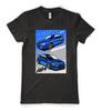 Japanese WRX Supercar Sport Classic Custom Car Personalised Unisex Adult T Shirt