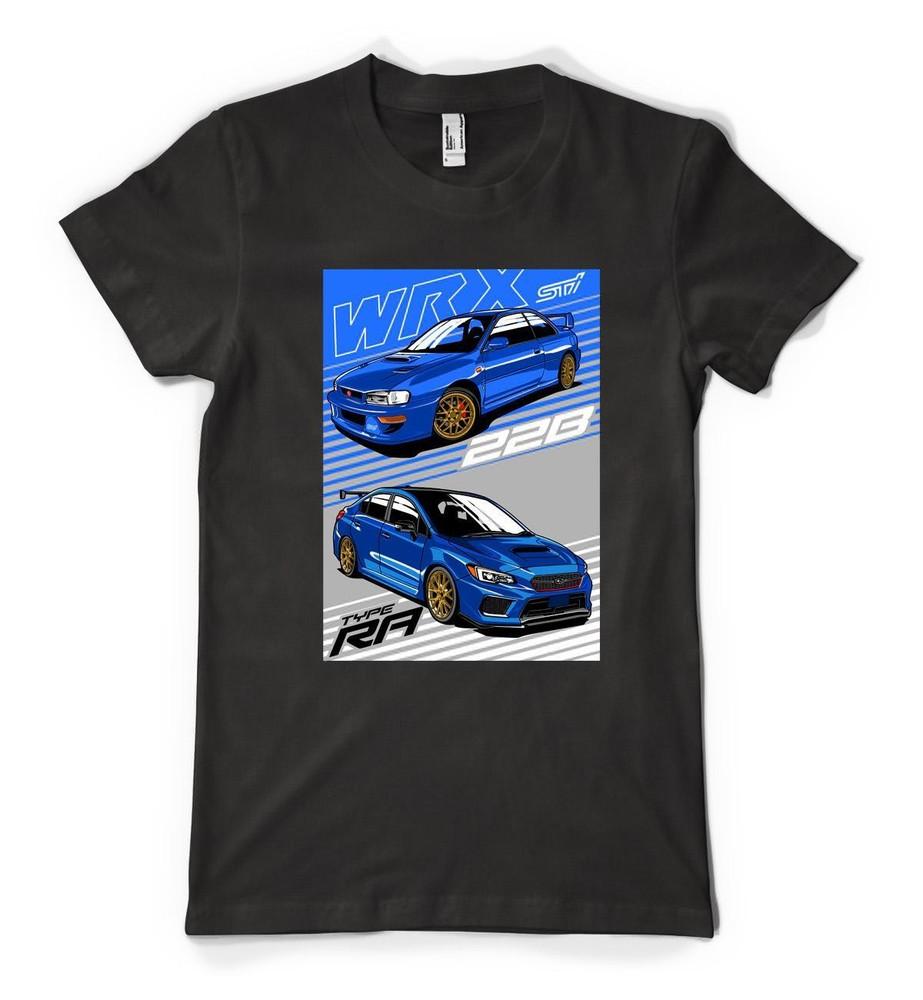 Japanese WRX Supercar Sport Classic Custom Car Personalised Unisex Adult T Shirt