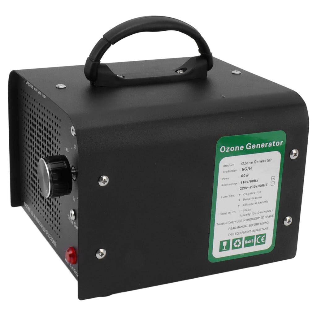 Commercial Ozone Generator 5000mg/h O3 Machine Home Air Ionizers Deodorizer for Pig Cattle Sheep