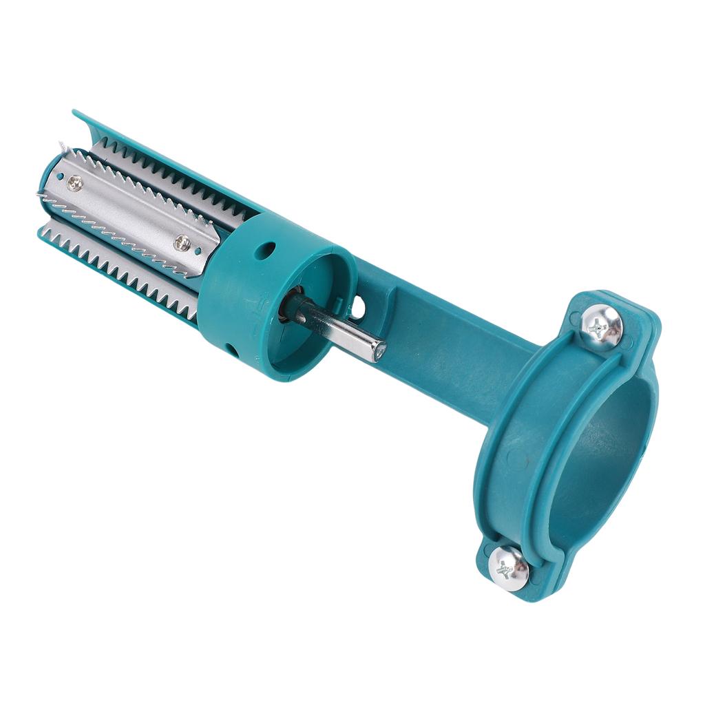 Рыба Насадка для электродрели 6 рядов зубчатых зубьев Утолщенная нержавеющая сталь Зажим Средство для удаления рыбной чешуи