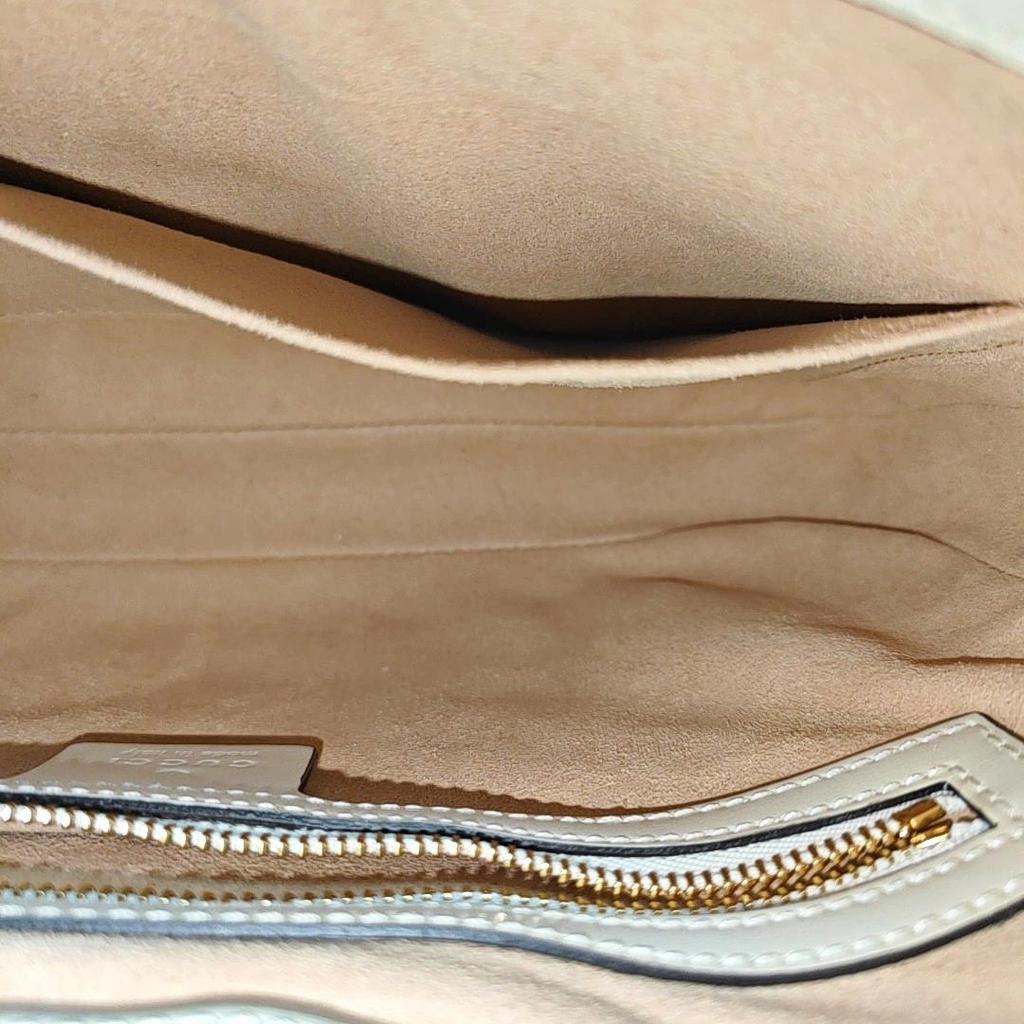 [Pre-Owned] Jackie 1961 Gold Lock Removable Extended Shoulder Strap Leather Half-Moon Underarm Bag Small - Very Good #WWPUM6