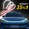 Flowing Led Car Hood Lights Strip Engine Hood Guide Decorative Light Bar Auto Headlights Car Daytime Running Light