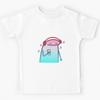 Flork Meme Music & Headphone - Ombré Edition Kids T-Shirt
