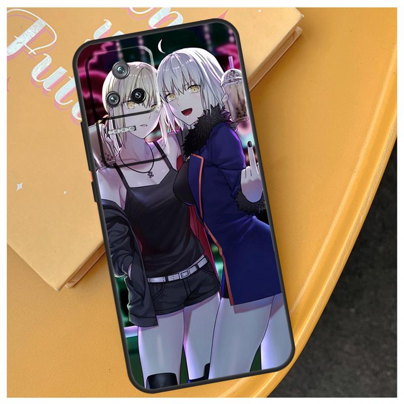 Чехол в японском стиле с аниме-девушкой для Xiaomi 15 14 Ultra 17 Pro Max 13T 14T 15T POCO F5 F6 F7 Pro X5 X6 X7 F8 Ultra Case