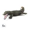 Bandi Soft Animal Crocodile Figures, 5 Pieces, Popular Toys In Korea