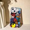 Art R-Romero Britto For IPhone 14 13 12 Mini 11 Pro XS Max X XR 14 Plus Tempered Glass Cover