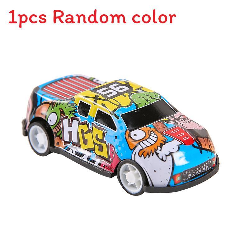 Inertia Simulation Mini Graffiti Car Children Toys For Kid Entertainment