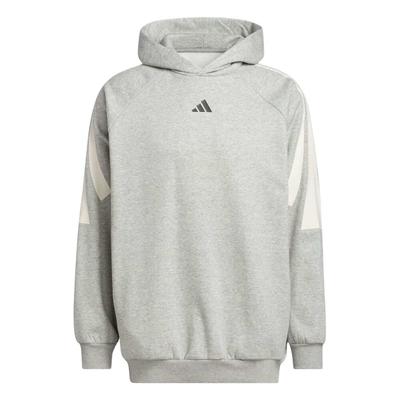 adidas Баскетбольная полосатая толстовка с капюшоном, с длинным рукавом, унисекс, sweatshirt KB7540