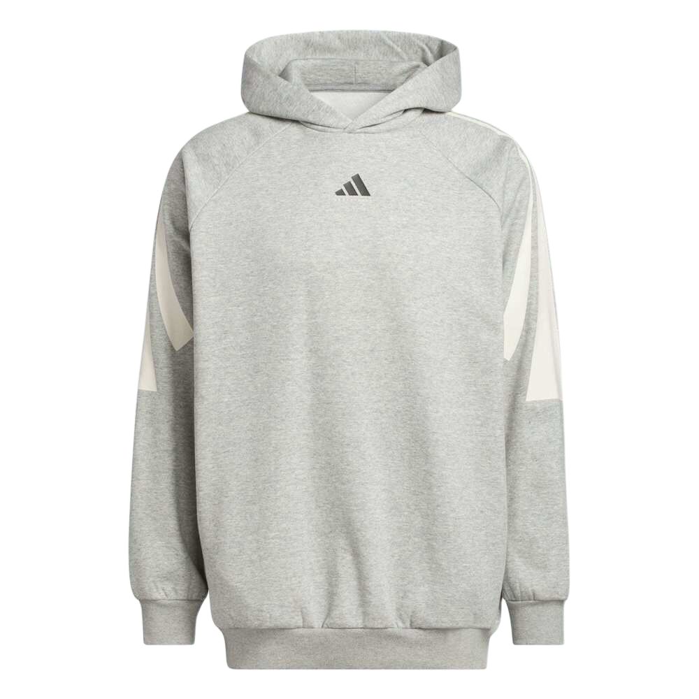 adidas Баскетбольная полосатая толстовка с капюшоном, с длинным рукавом, унисекс, sweatshirt KB7540