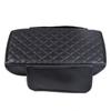 Black Leather Car Armrest Box Cover Handrest Trim For Subaru Crosstrek -2024