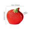 Strawberry Shaped Ceramic Napkin Holder Fruit Paper Towel Holder Decorative Napkin Holder for Home Cafe Party Decor