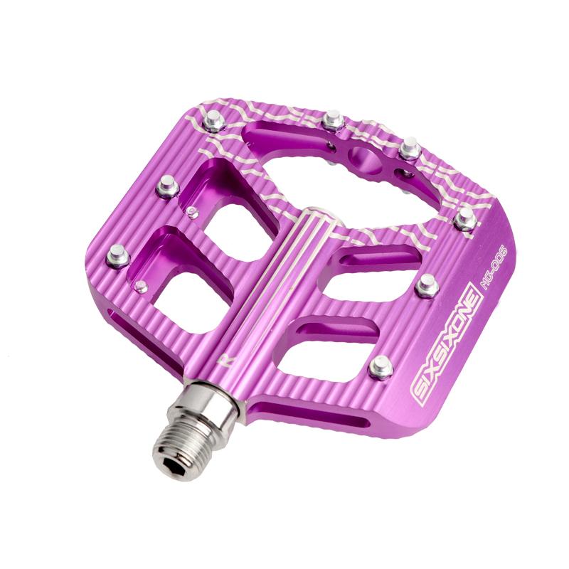SIXSIXONE MG-006 Mtb Платформенная педаль для велосипедной подставки для ног Бесклипсовая плоская педаль Алюминиевая подставка для горного велосипеда с подшипником